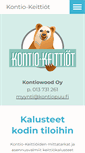 Mobile Screenshot of kontiopuu.fi